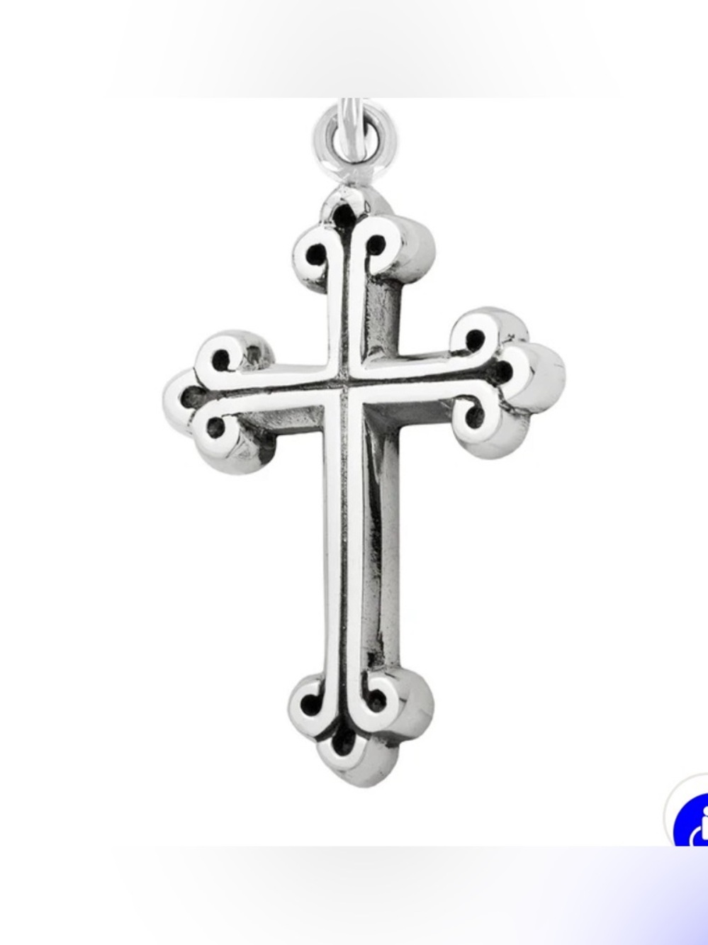 King Baby Traditonal Cross Pendant